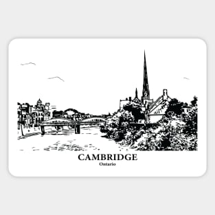 Cambridge - Ontario Sticker